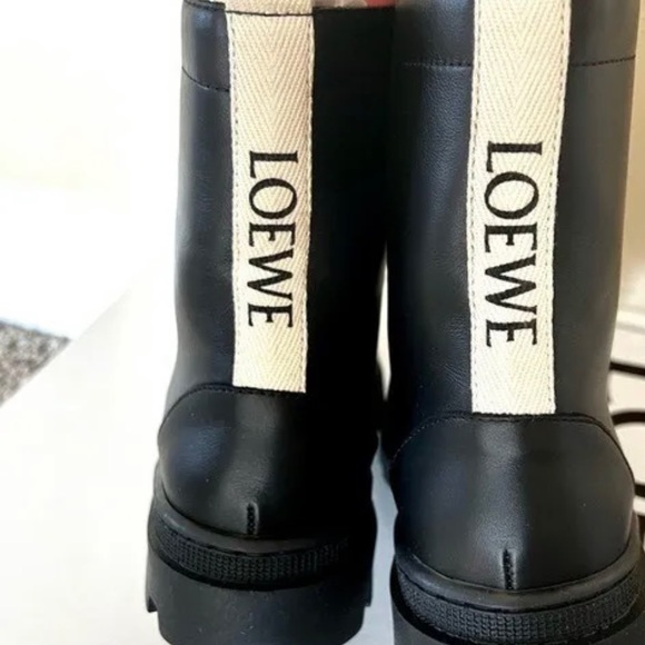 LOEWE Combat boots black 39 8 - 8.5 - Picture 8 of 12